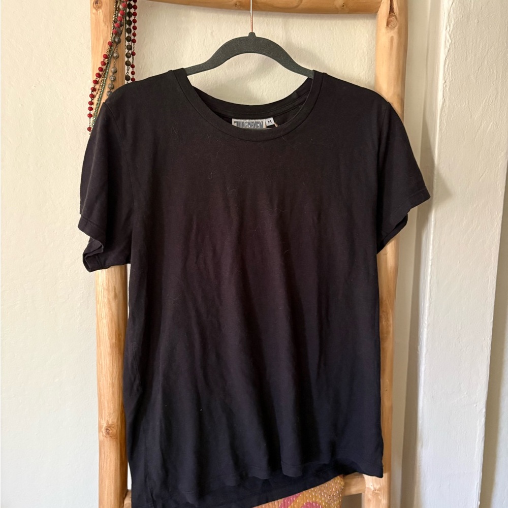 Jungmaven Black Hemp Blend T-Shirt Lorel